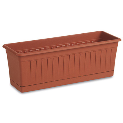 STEFANPLAST - Vaso rettangolare Balconetta Linea Venezia 50 cm
