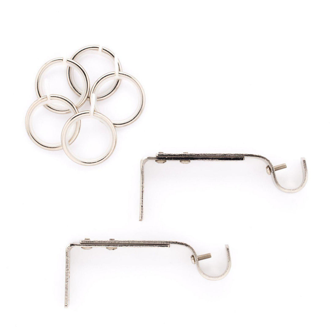 Bastoni per tende estensibili 76-208 cm, diametro 25 mm, asta per tende con staffe regolabili per tende con occhielli, aste decorative resistenti per finestre per camera da letto, soggiorno Bastoni per tende estensibili 76-208 cm, diametro 25 mm, asta per tende con staffe regolabili per tende con occhielli, aste decorative resistenti per finestre per camera da letto, soggiorno