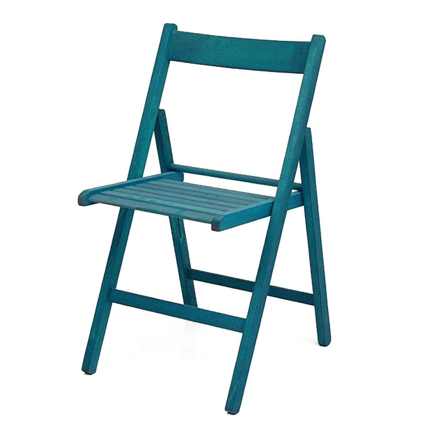 FRASM - Sedia Birreria pieghevole Petrolio - h75,5x50x43 cm