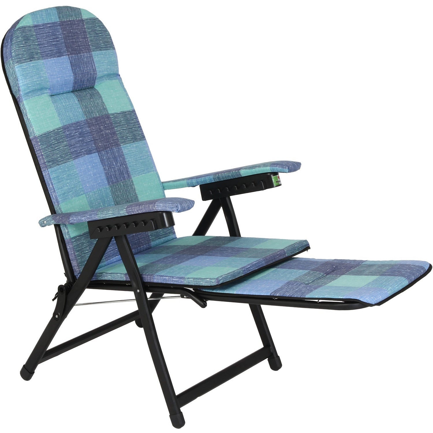 METAL FAR - Sedia Sdraio Reclinabile Imbottita