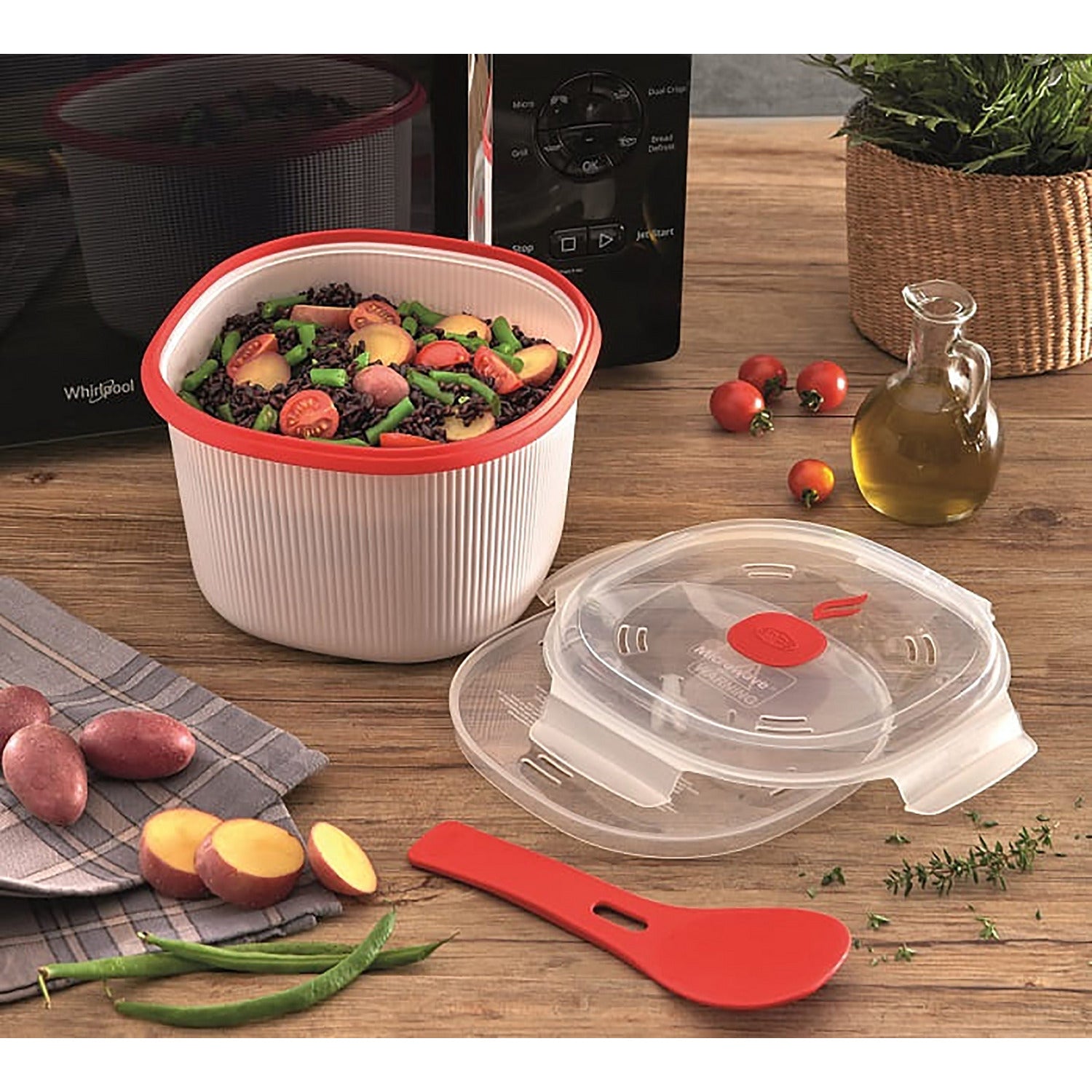 SNIPS - Cuoci Riso & Cereali TempoZero Microonde 2,7 litri