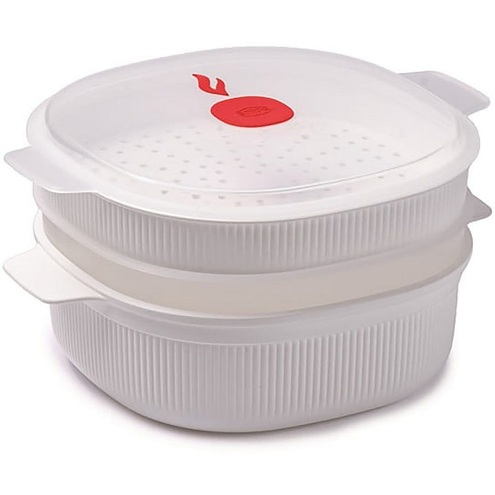 SNIPS - Vaporiera 2 vassoi TempoZero Microwave 4 litri