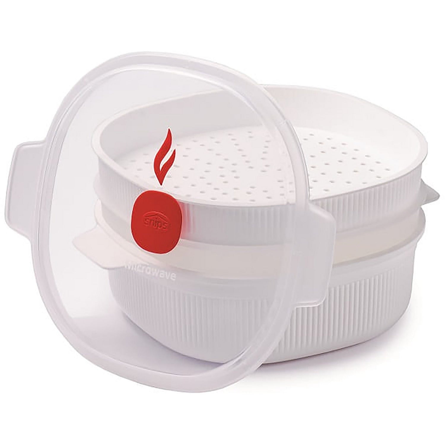 SNIPS - Vaporiera 2 vassoi TempoZero Microonde 4 litri