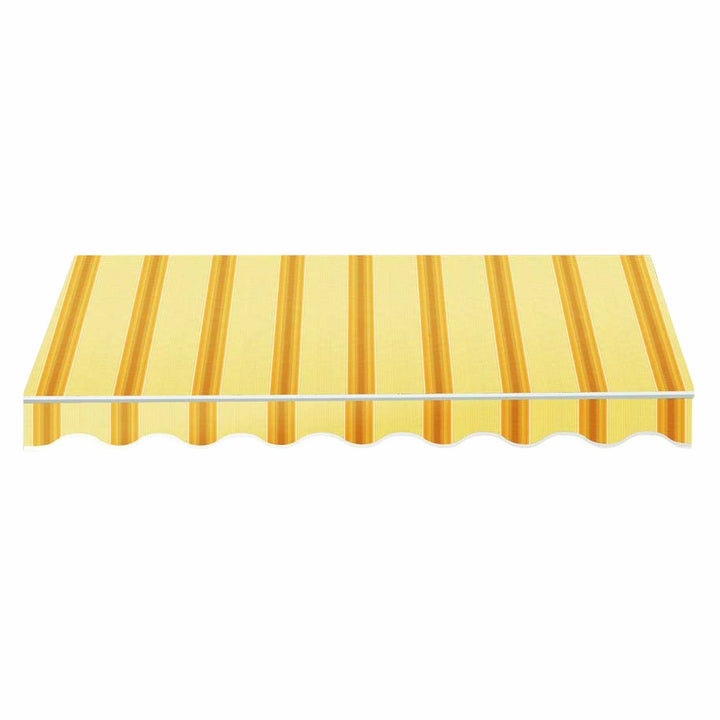 VERDELOOK - Tenda da sole Itaca avvolgibile fissa colore beige e ocra 3x2 metri
