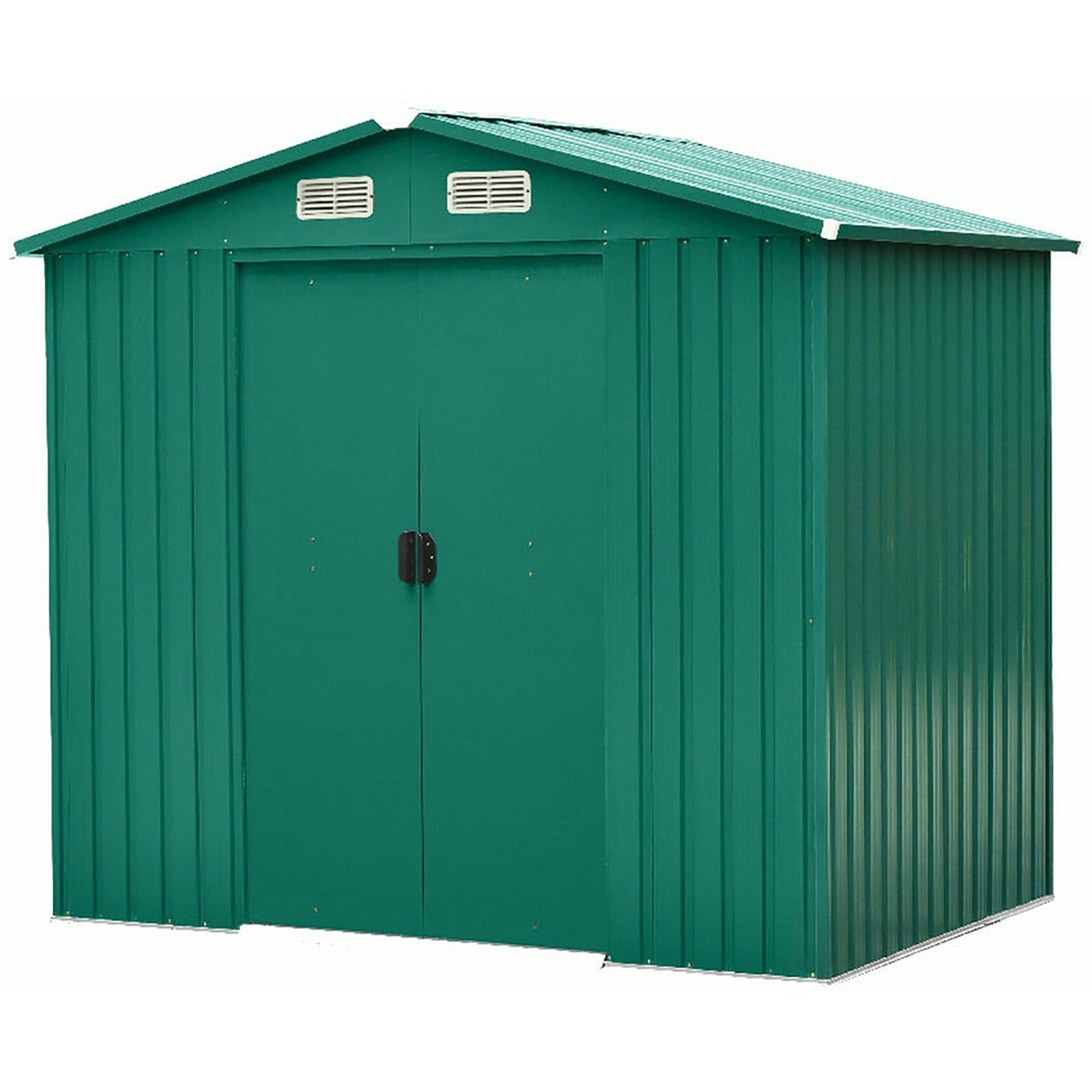 VERDELOOK - Casetta box da giardino in metallo Jardin - h206x236x174 cm