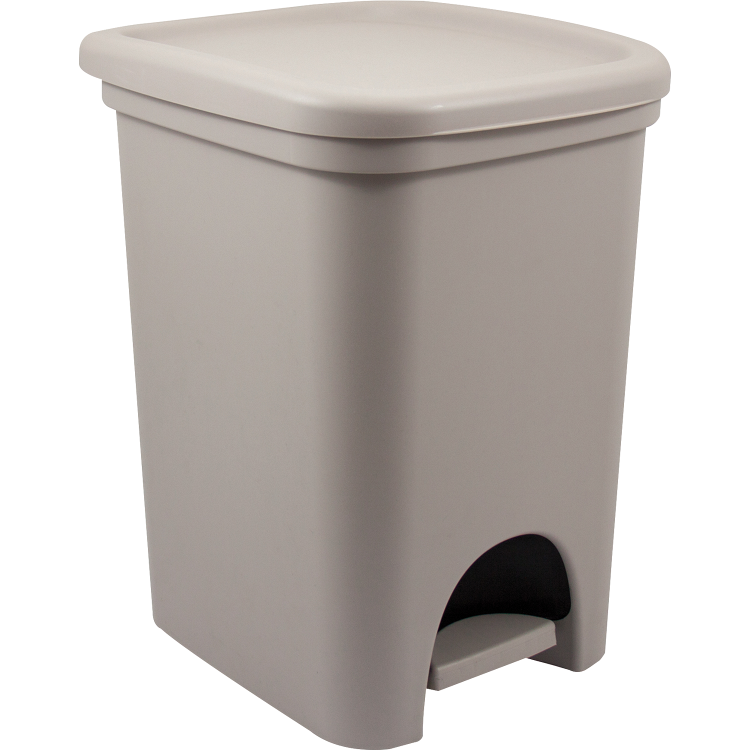 BELLI E FORTI - Pattumiera Colors Line Tortora 18 litri - h38x26,6x31,8 cm