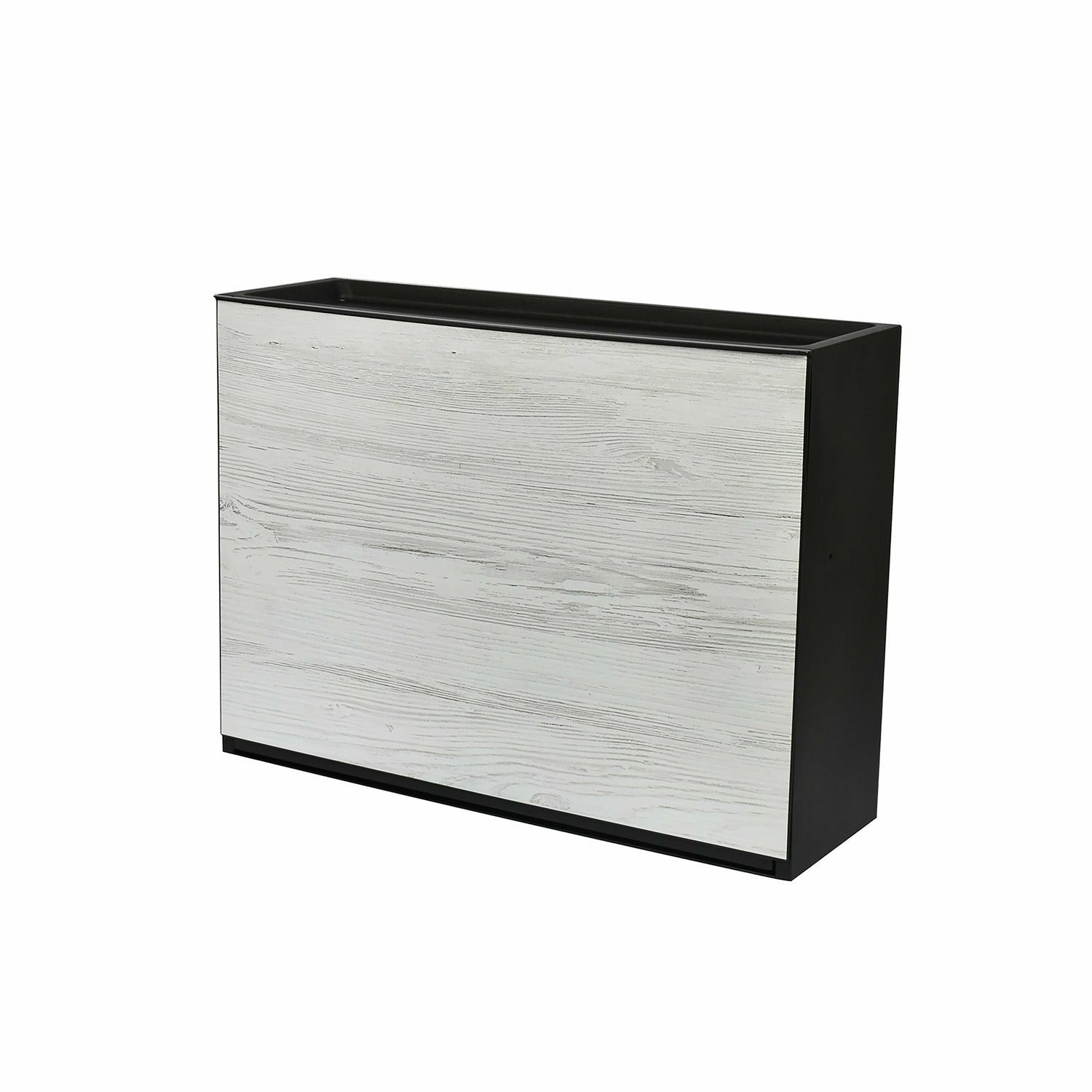 BELLI E FORTI - Scarpiera Effetto legno bianco Linea Wood - h39x51x17 cm