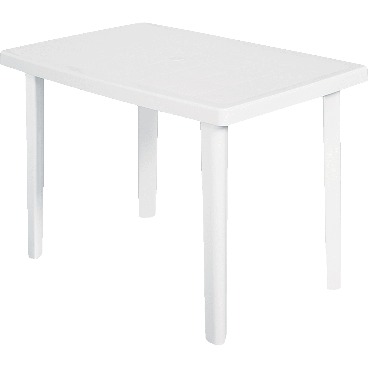 ARETA - Tavolo da giardino Rettangolare Marte Bianco Garden Collection - h72x100x67 cm