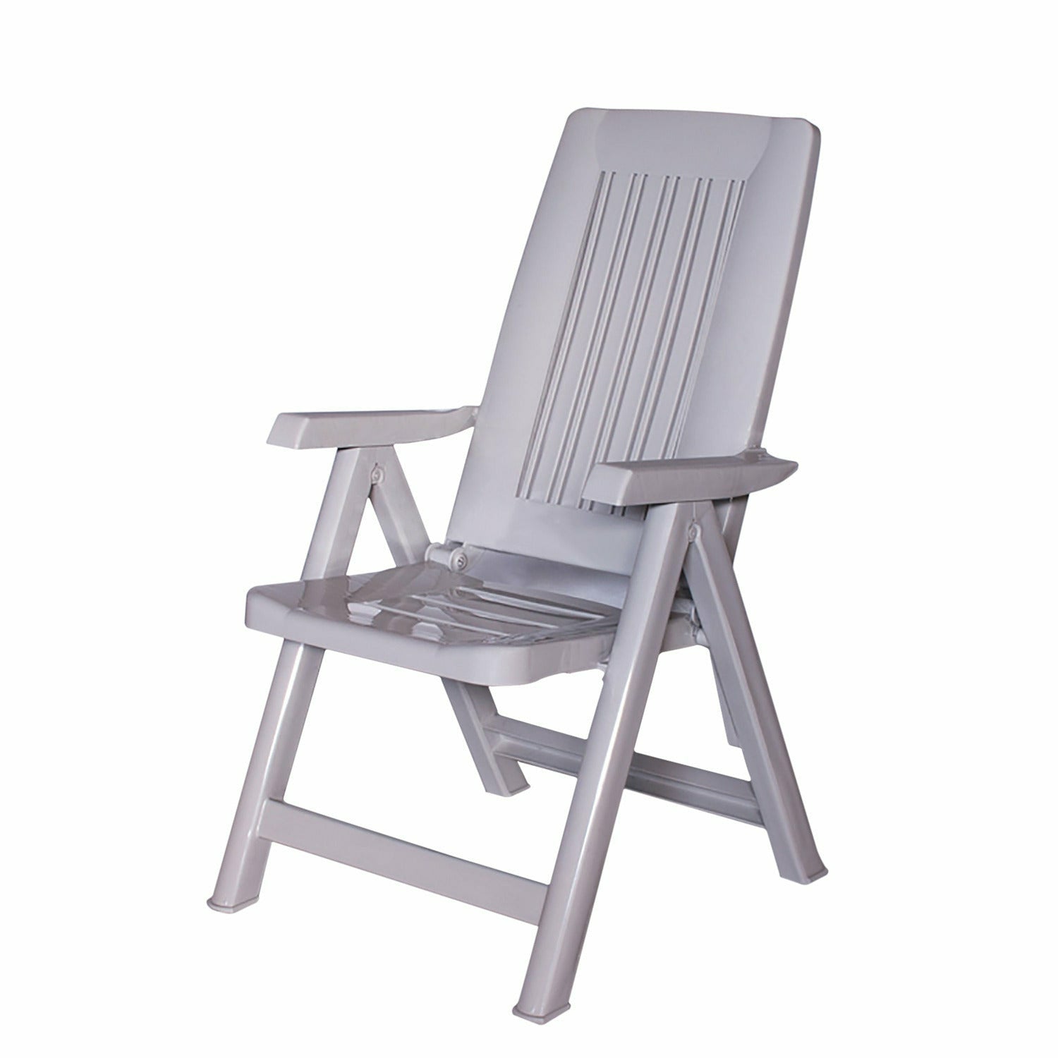 ARETA - Poltrona da giardino Pieghevole Diana Tortora Linea Garden - h107x67x60 cm