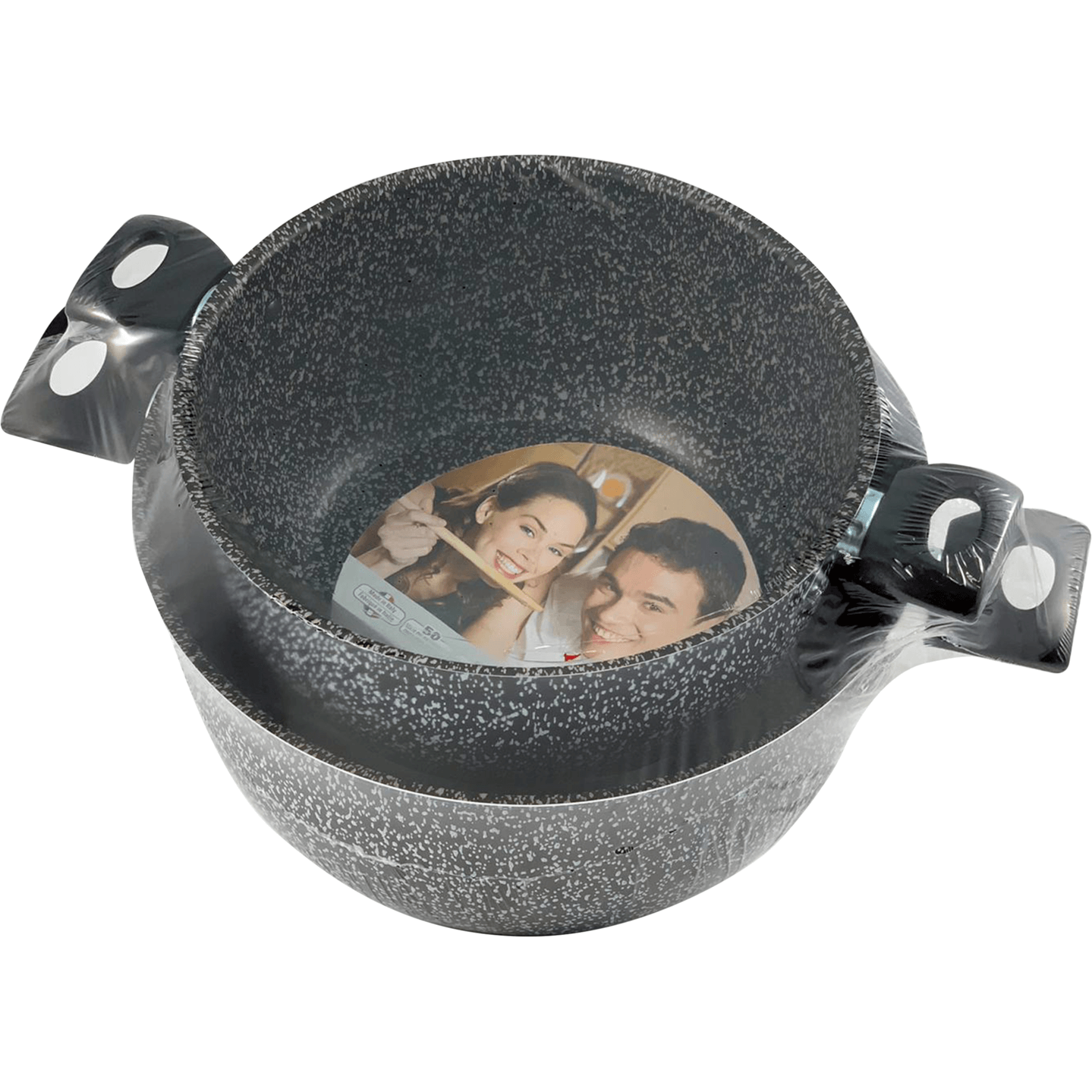 ACCADEMIA MUGNANO - Casseruola 2 manici Maxima set 2 pezzi - diametro 24/28 cm