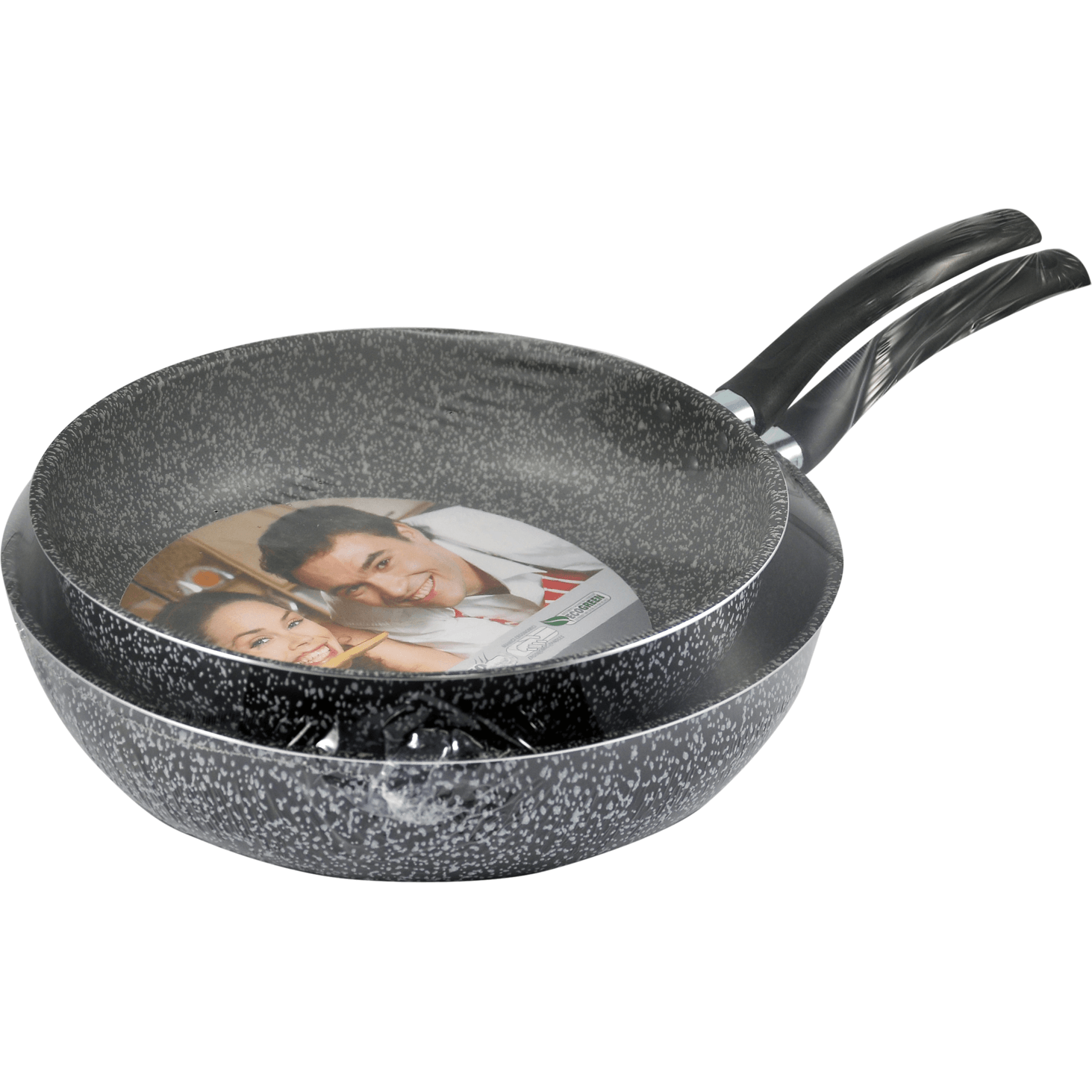 ACCADEMIA MUGNANO - Padella alta Linea Maxima set 2 pezzi - diametro 28/32 cm