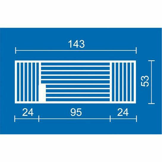 RAMACCIOTTI PLAST - Stendibiancheria Tucano con ali - 16 metri di stenditura