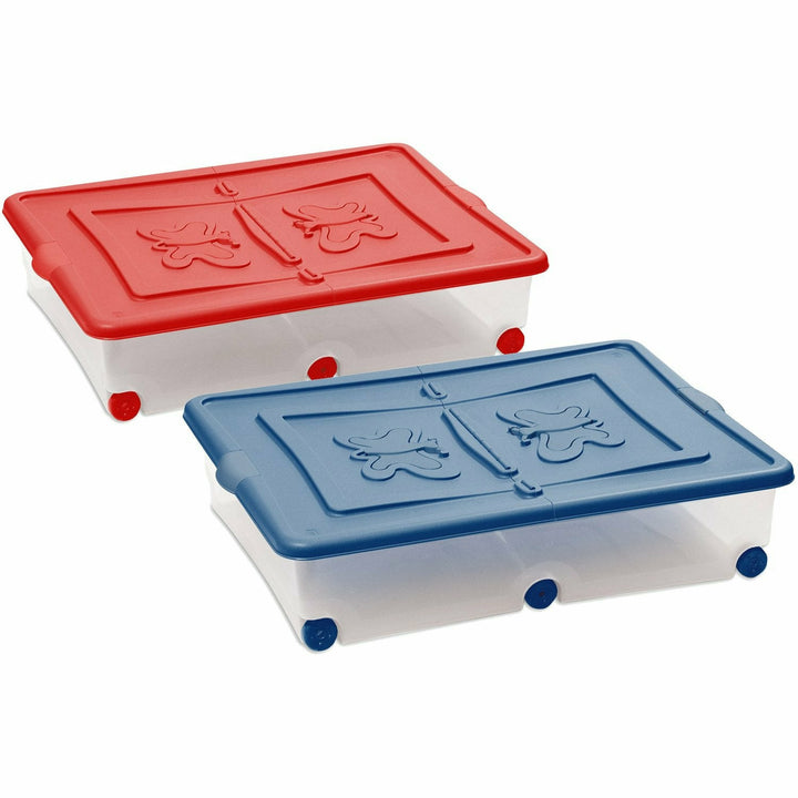 DEA HOME - Contenitore multiuso sottoletto Imbo - h18x80x60 cm
