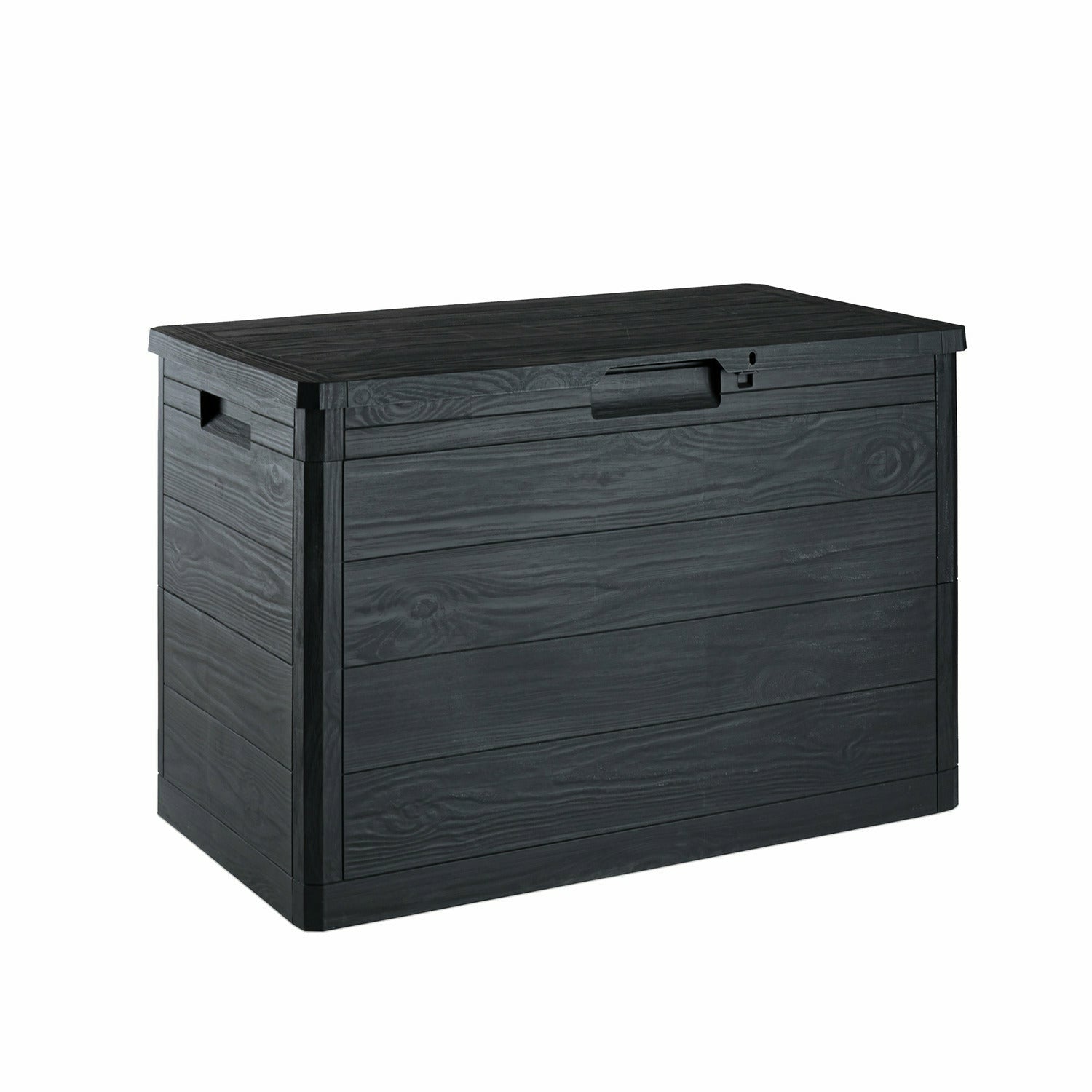 TOOMAX - Baule Multibox 160 litri antracite Woody's - h53x77,5x44,5 cm