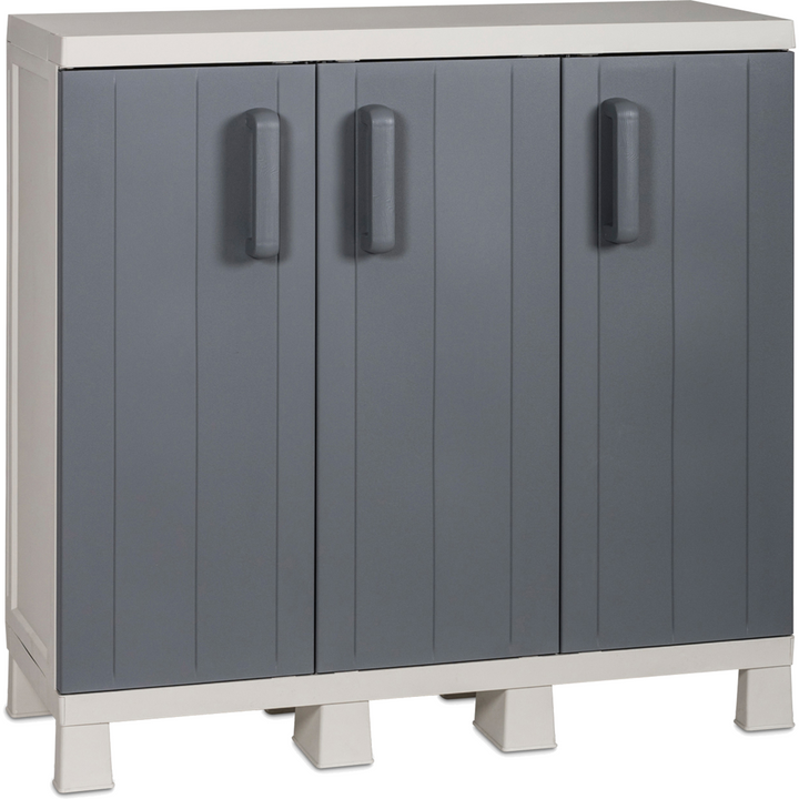TOOMAX - Armadio Basso Anniversary Midi 3 ante - h93x97x37 cm