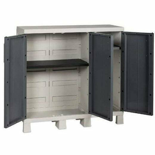 TOOMAX - Armadio Basso Anniversary Midi 3 ante - h93x97x37 cm