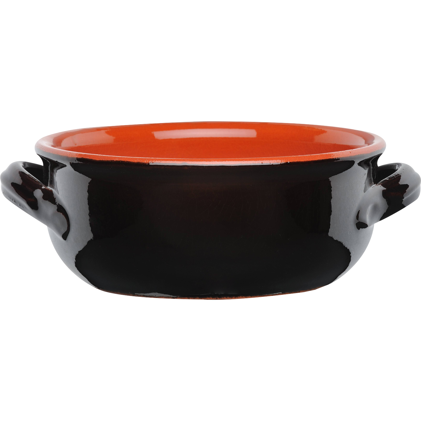 TERRECOTTE LOTTI - Tegame Alto con 2 Manici in Terracotta Linea Valdelsa 26 cm