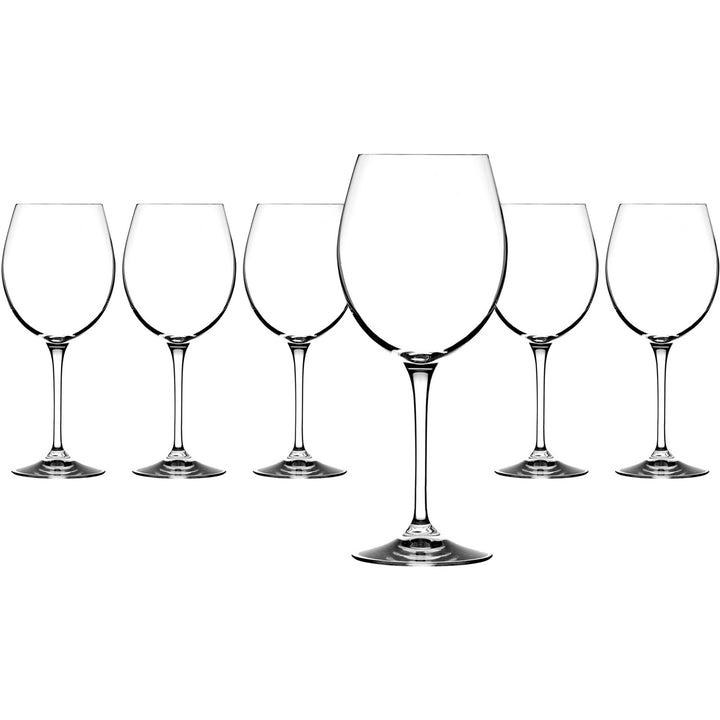 RCR CRISTALLERIA ITALIANA - Calici Invino in vetro 65 cl - set 6 pezzi