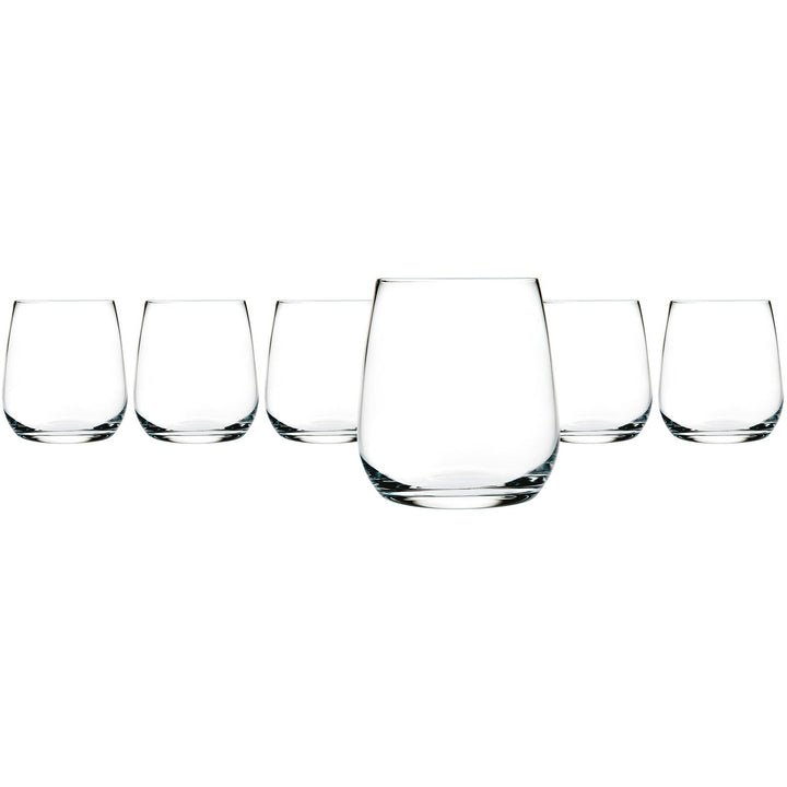 RCR CRISTALLERIA ITALIANA - Bicchiere Invino in vetro 37 cl - set 6 pezzi
