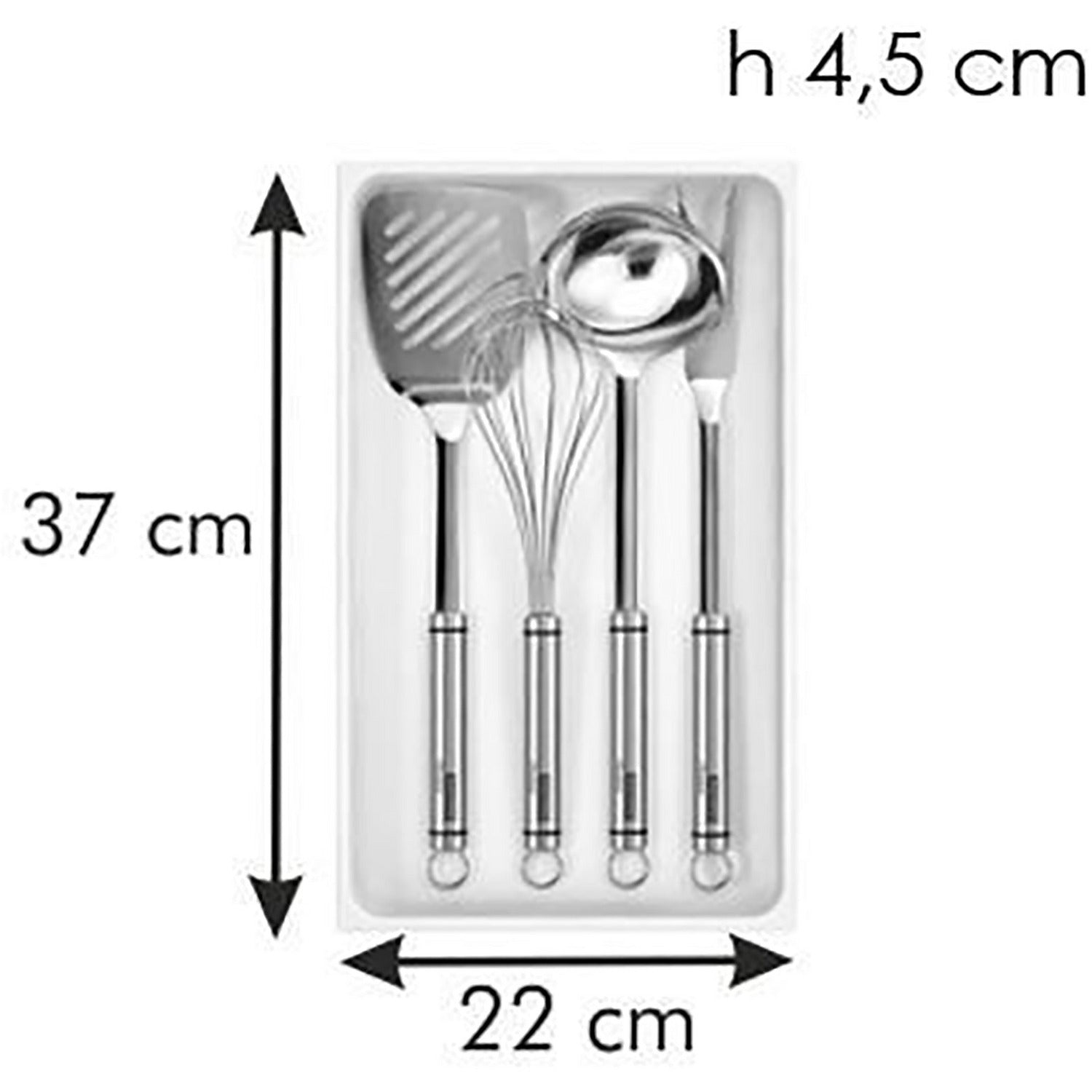 TESCOMA - Porta utensili da cassetto Linea FlexiSPACE 37x22,2 cm