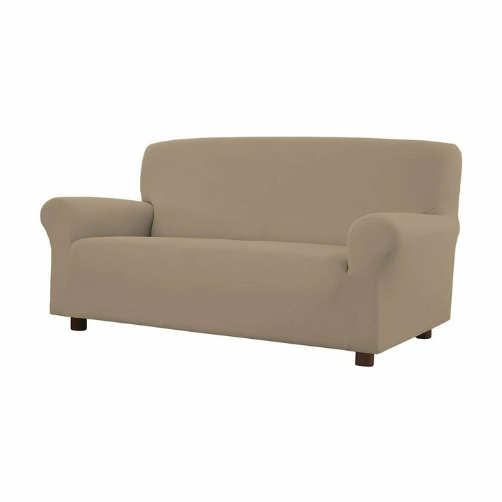 FRATELLI ZAMBETTI - Copridivano 2 posti elasticizzato Easy Beige