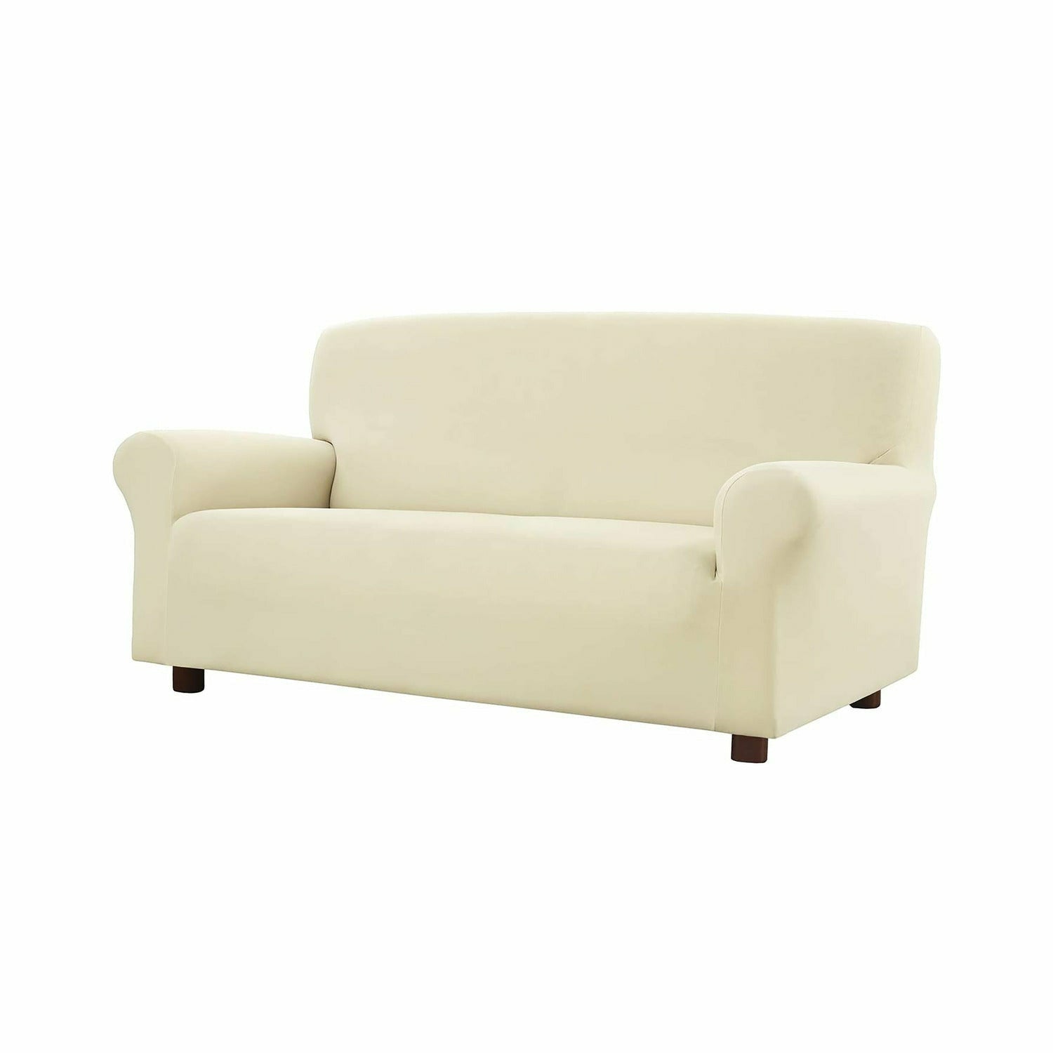 FRATELLI ZAMBETTI - Copridivano 2 posti elasticizzato Easy Panna