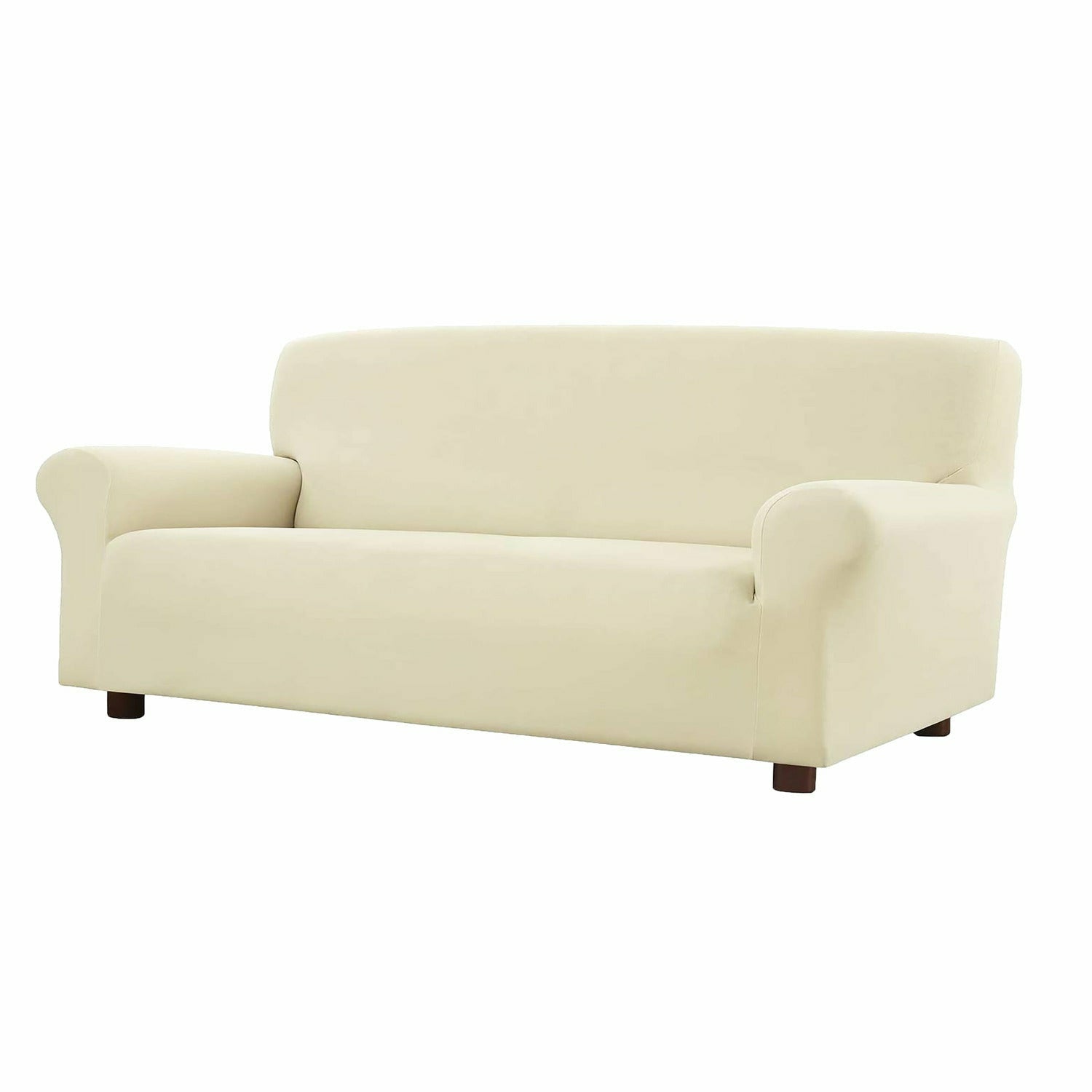 FRATELLI ZAMBETTI - Copridivano 3 posti elasticizzato Easy Panna