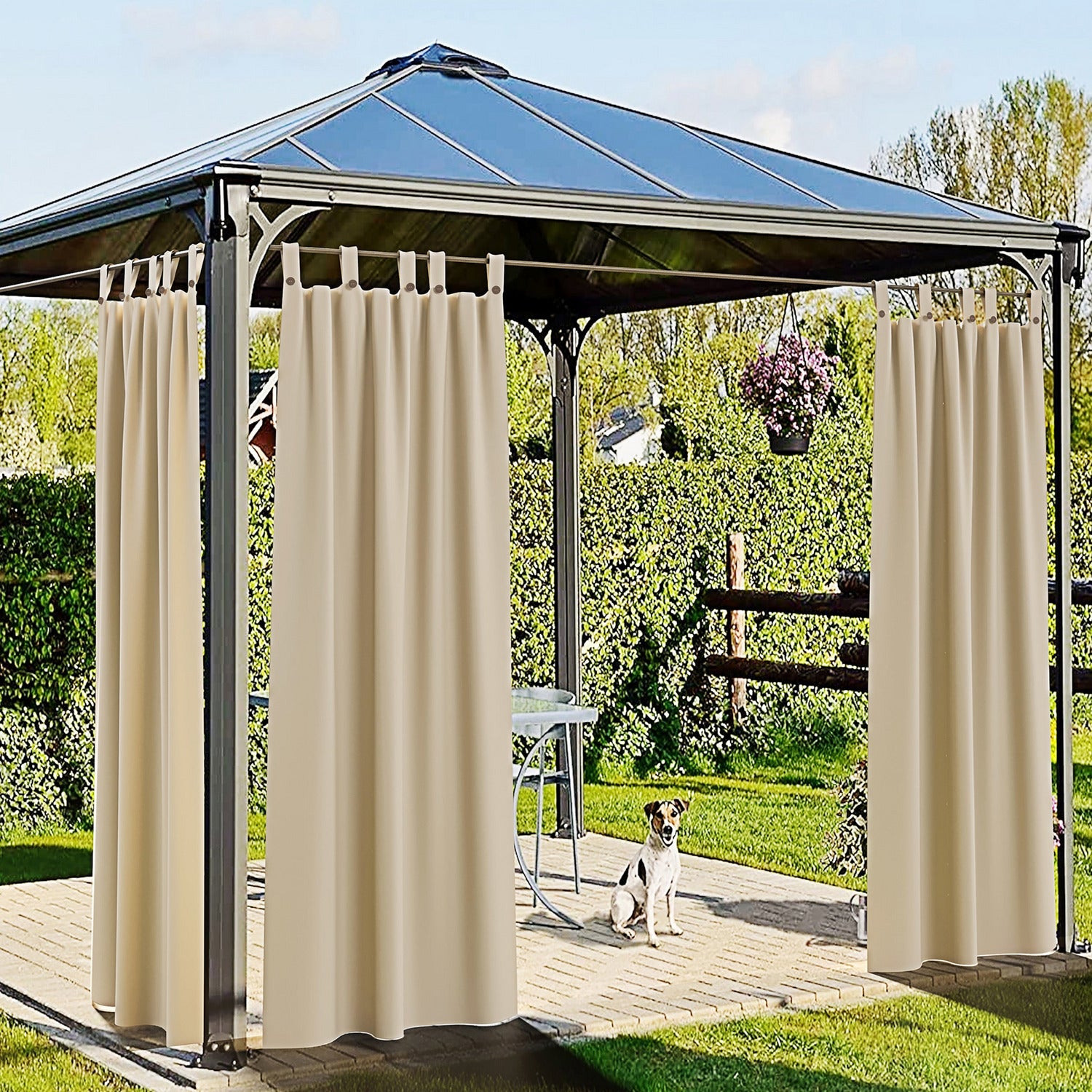 FRATELLI ZAMBETTI - Tenda Gazebo Springfield Beige Linea Lovely Home h270x160cm