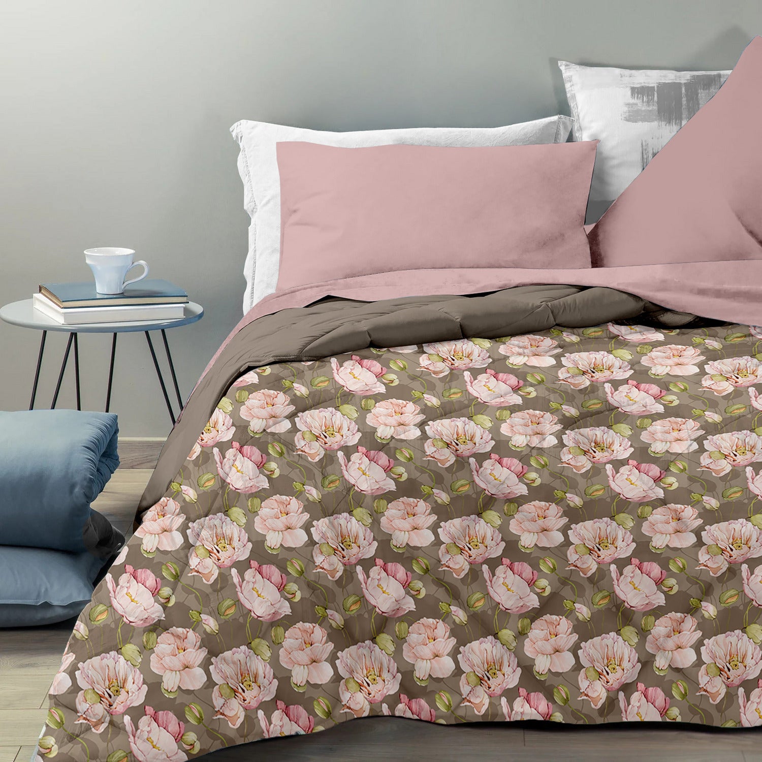 FRATELLI ZAMBETTI - Trapunta matrimoniale Emma digitale - 260x260 cm