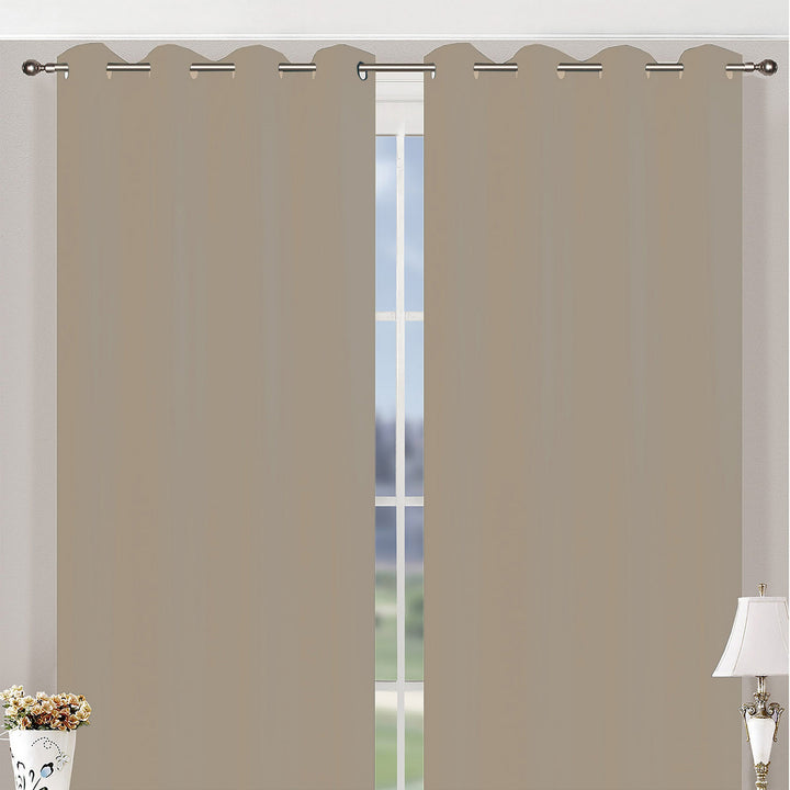 FRATELLI ZAMBETTI - Tenda Blackout Tortora 140x280 cm