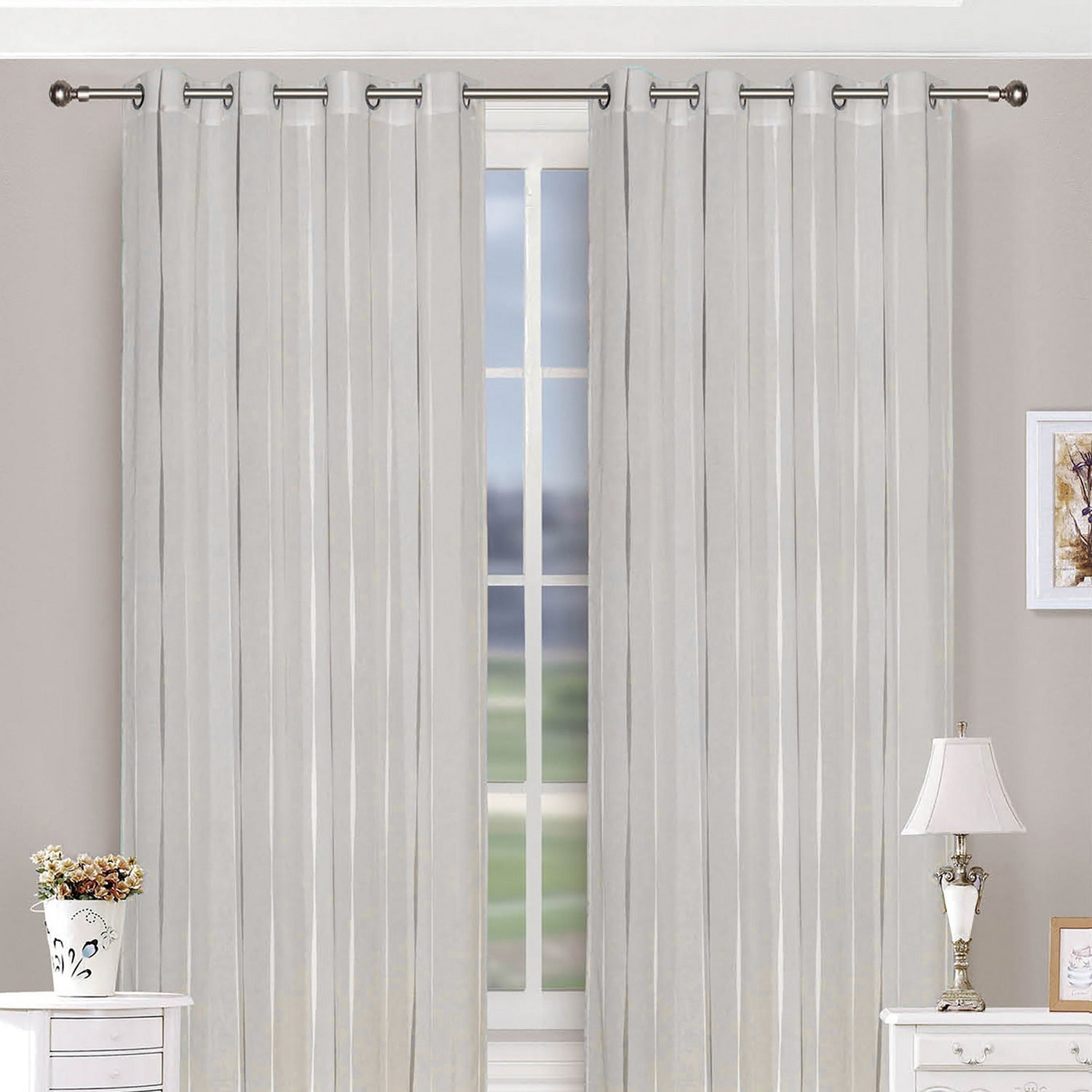 FRATELLI ZAMBETTI - Tenda Wendy Natural 140x290 cm