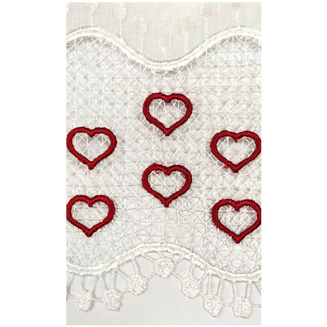 MODE Farmhouse Collection - Set di aste singole per tende con pomolo per portico da 144 a 609,6 cm, colore: Bianco