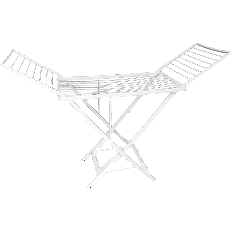 VESTIAMO CASA - Stendibiancheria da pavimento Light in resina Bianco - 18 metri di stenditura