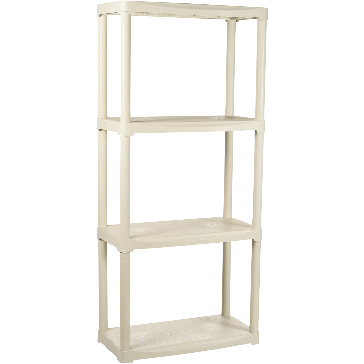 ARTPLAST - Scaffale a 4 ripiani Ecrù Linea Tempo - h133x60x30 cm