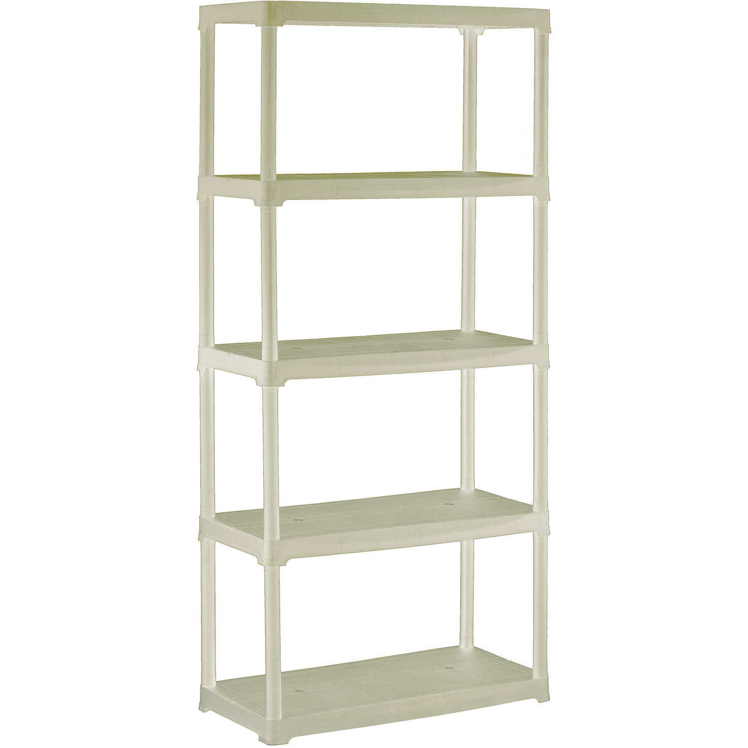 ARTPLAST - Scaffale a 5 ripiani Ecrù Linea Tempo - h176x80x40 cm