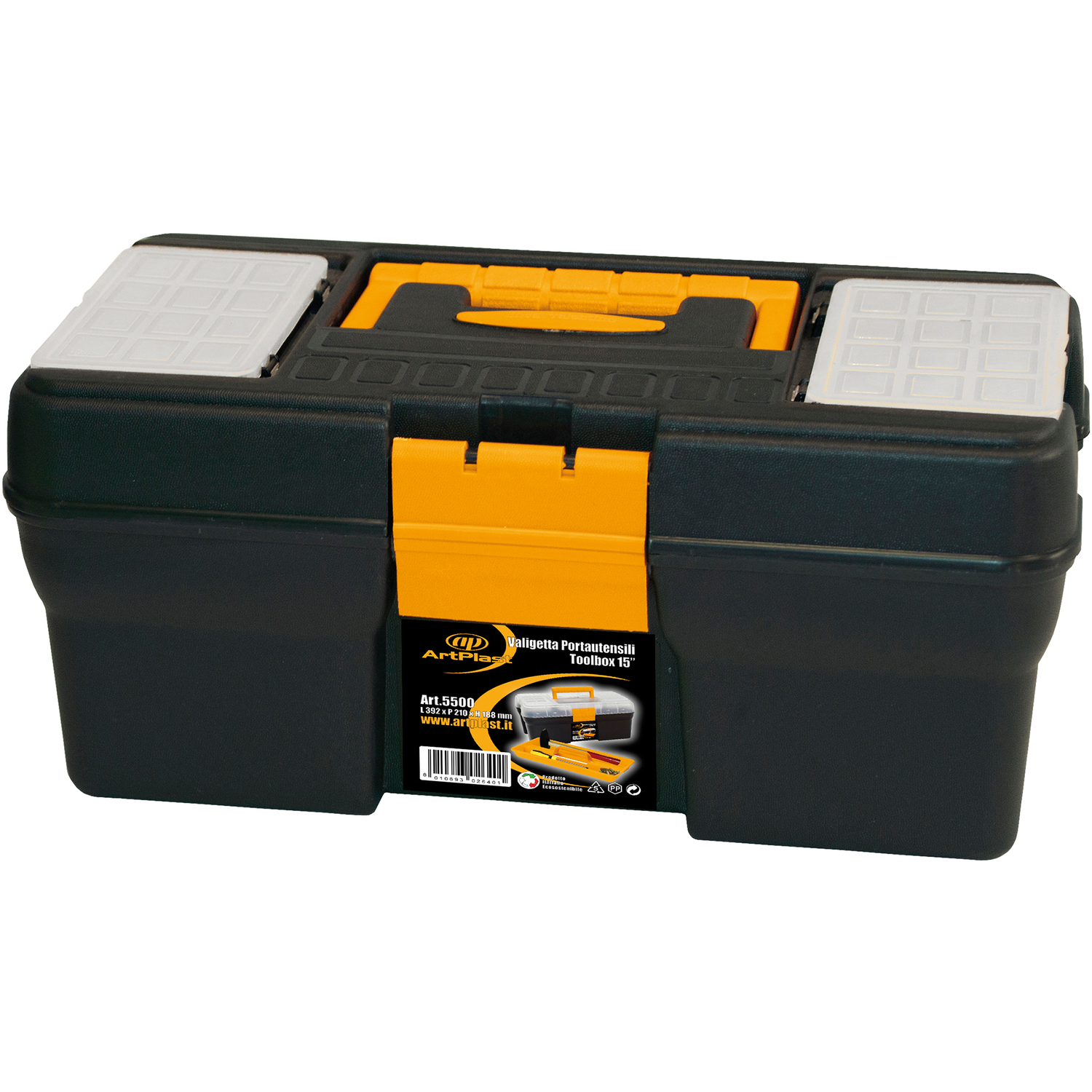 ARTPLAST - Valigetta portautensili Linea Valentino - 39,2x21 cm