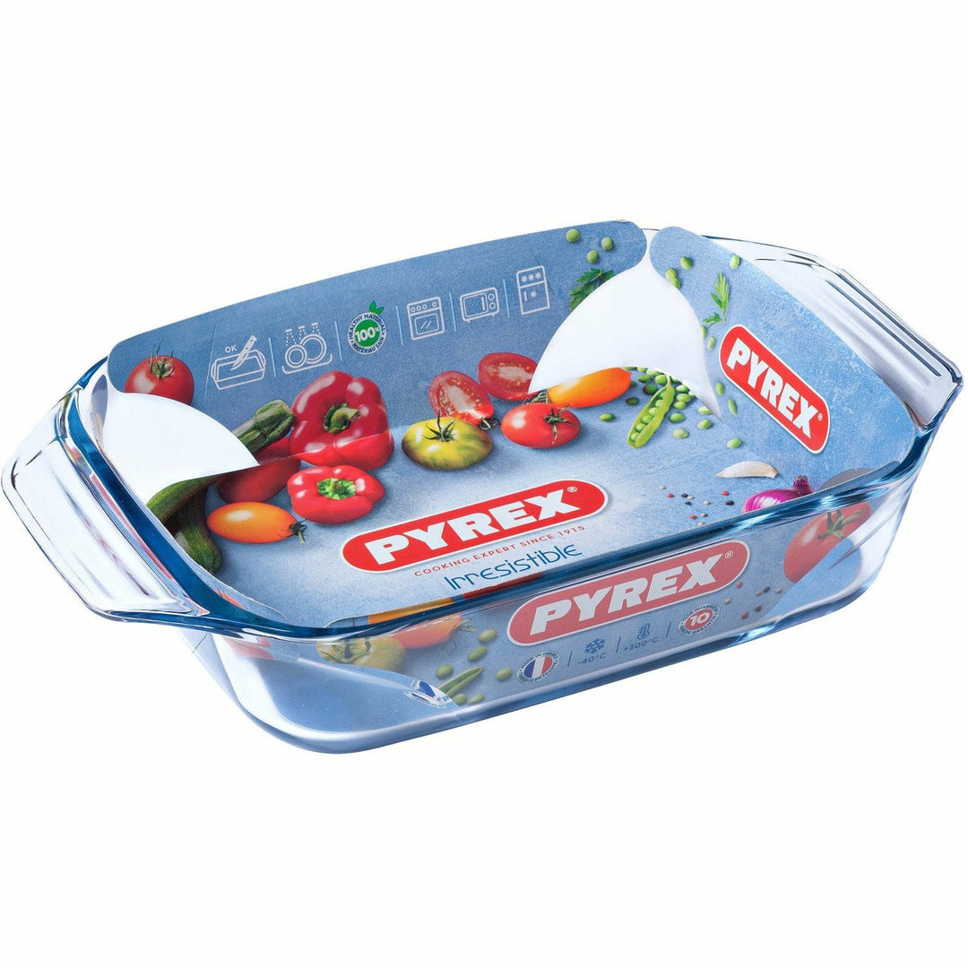 Pyrex 912S989/7041 Set Teglie Rettangolari, 3 Unità