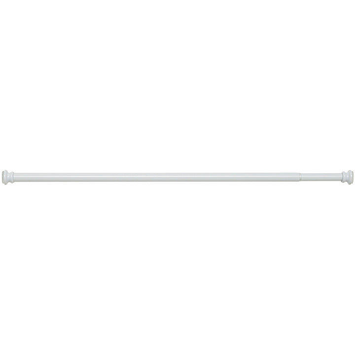 GEDY - Asta doccia in alluminio bianco estensibile da 78 a 135 cm