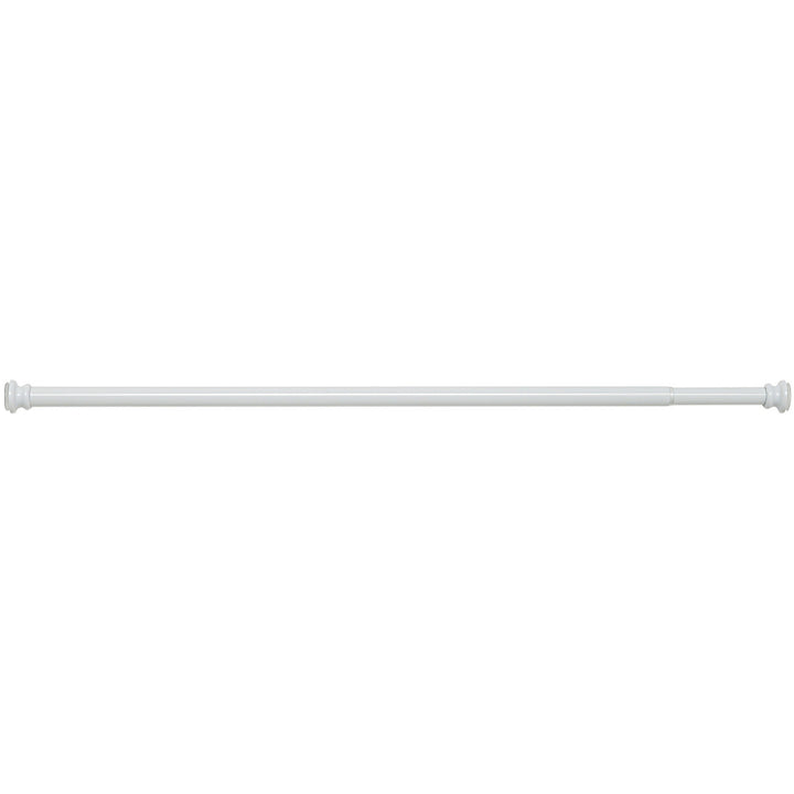 GEDY - Asta doccia in alluminio bianco estensibile da 105 a 240 cm