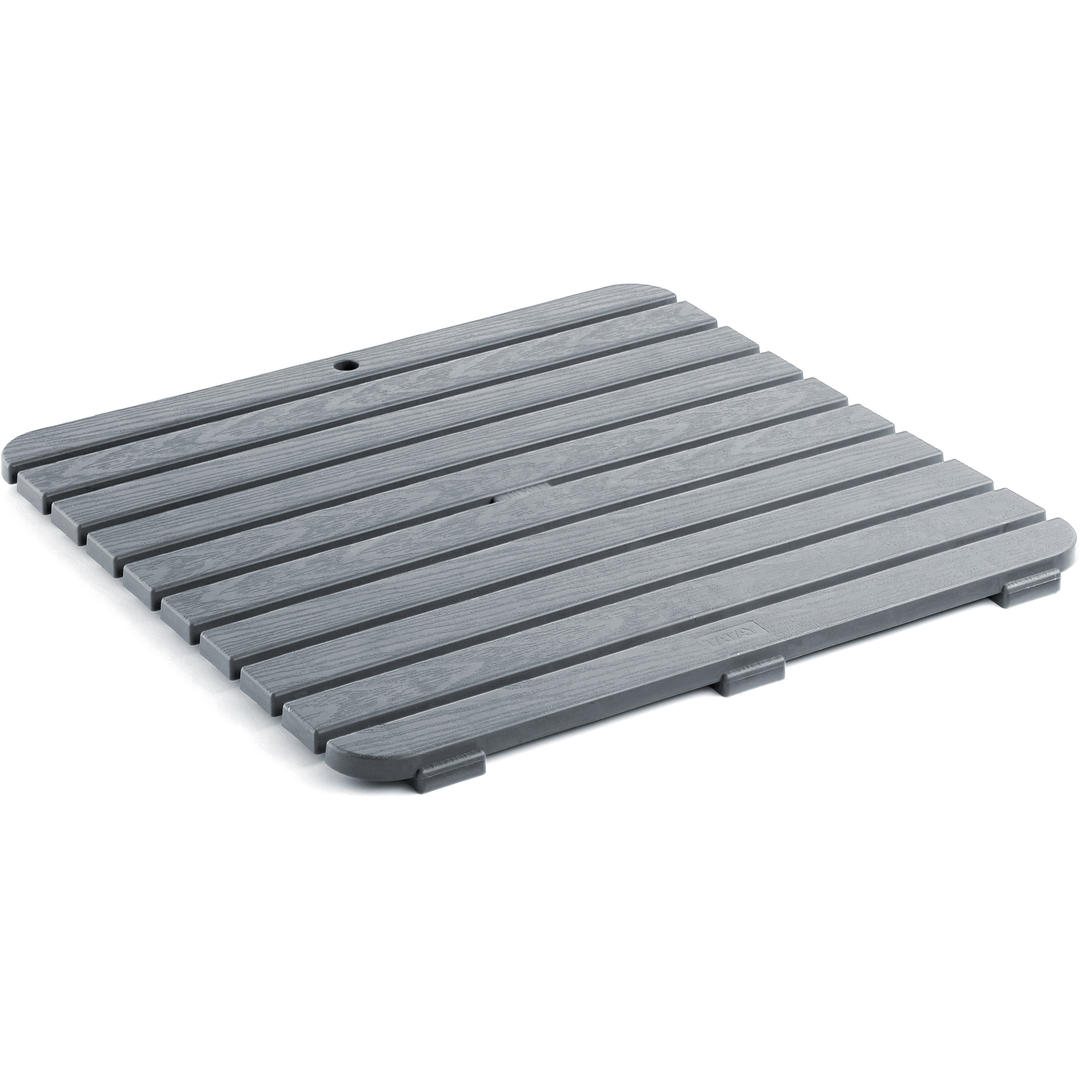 Portasapone Tatay Bohol In Plastica Riciclata | Grigio Antracite | Dimensioni 14x8,5 Cm - 3