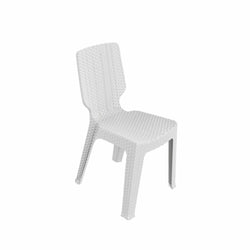 KETER - Sedia da giardino in resina bianca T-chair - h83x54,5x47,5 cm