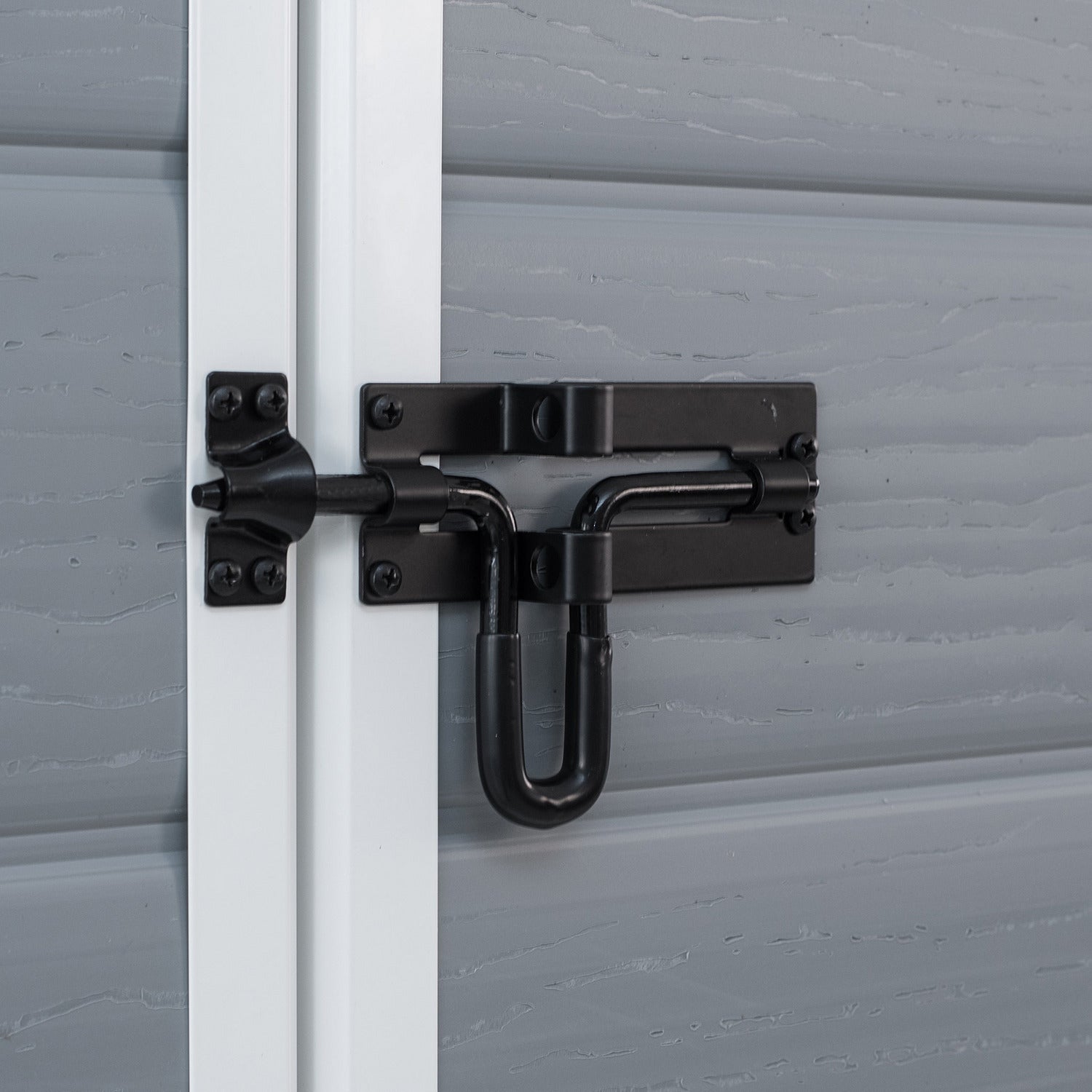 KETER - Casetta da giardino grande grigio Manor 6x6 - h200x185x183,5 cm