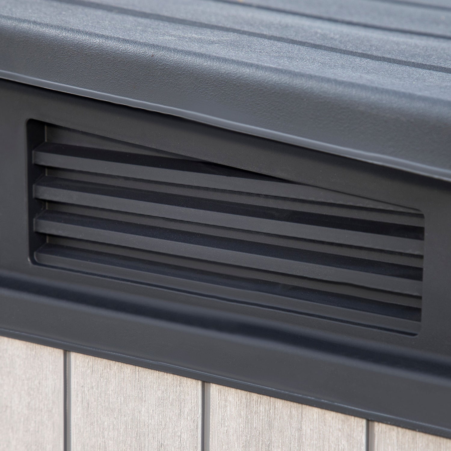 KETER - Armadio Box attrezzi da giardino grigio Elite Store - h123,5x141x82 cm