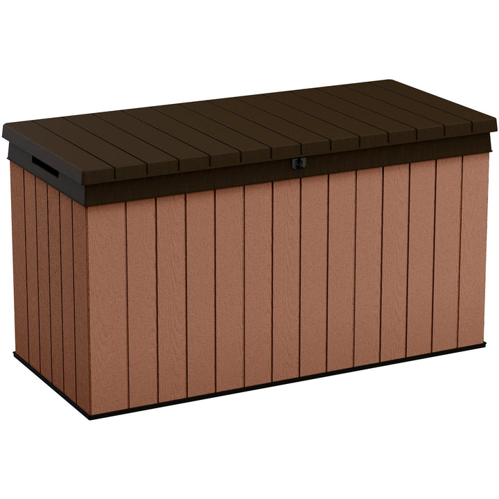 KETER - Box Attrezzi da giardino marrone Darwin 150G - h78,2x143x65,5 cm