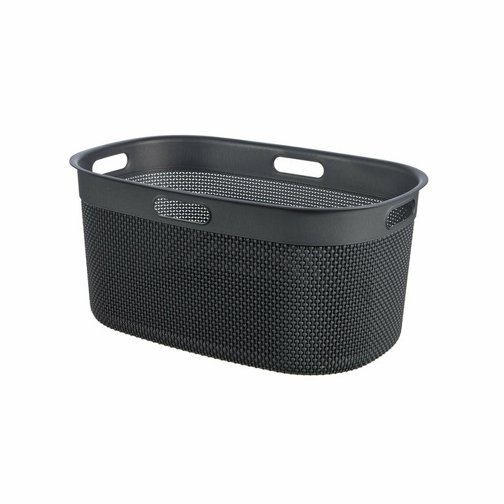 CURVER - Cesta portabiancheria Filo Antracite 45 litri - h27x39x59 cm