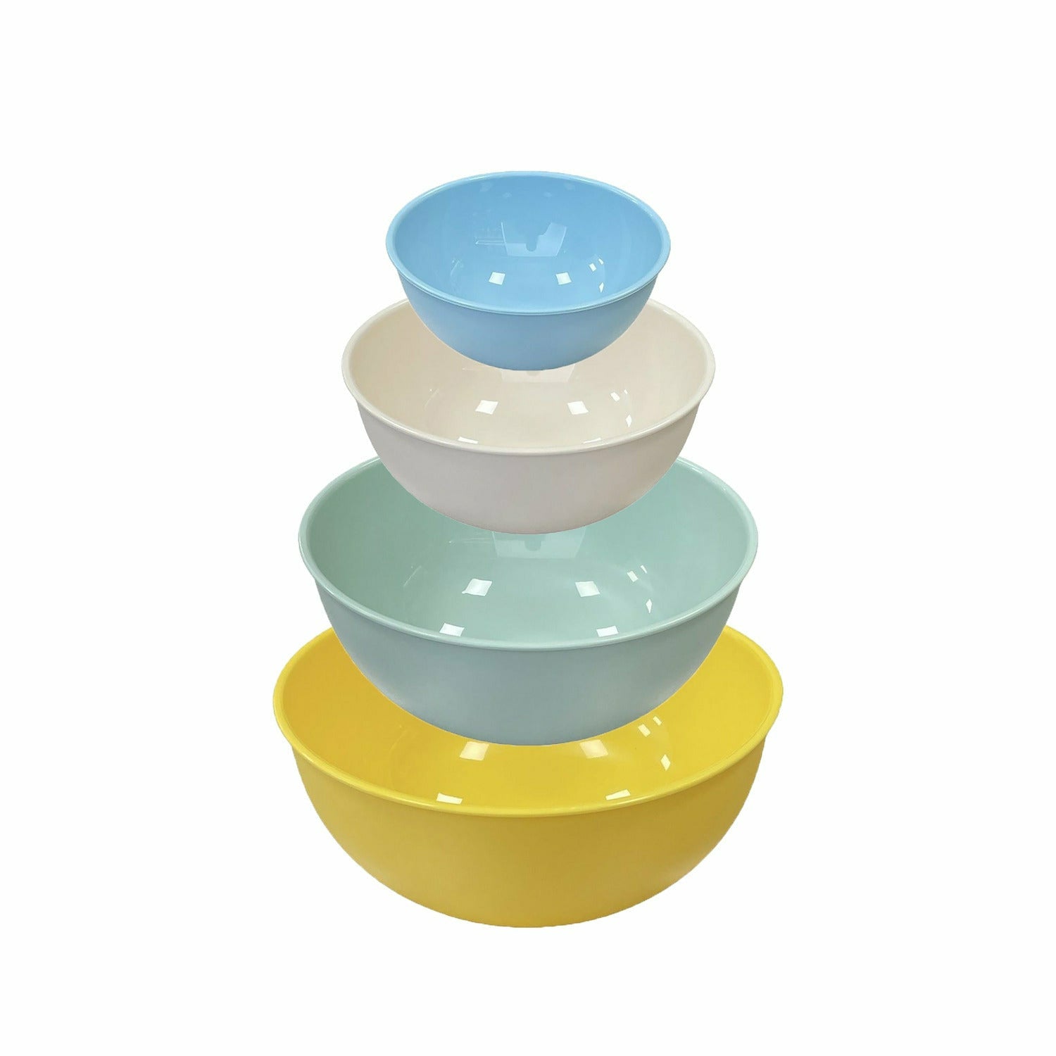 GUZZINI - Ciotole Jolly Impilabili Salvaspazio Multicolor - set 4 pezzi