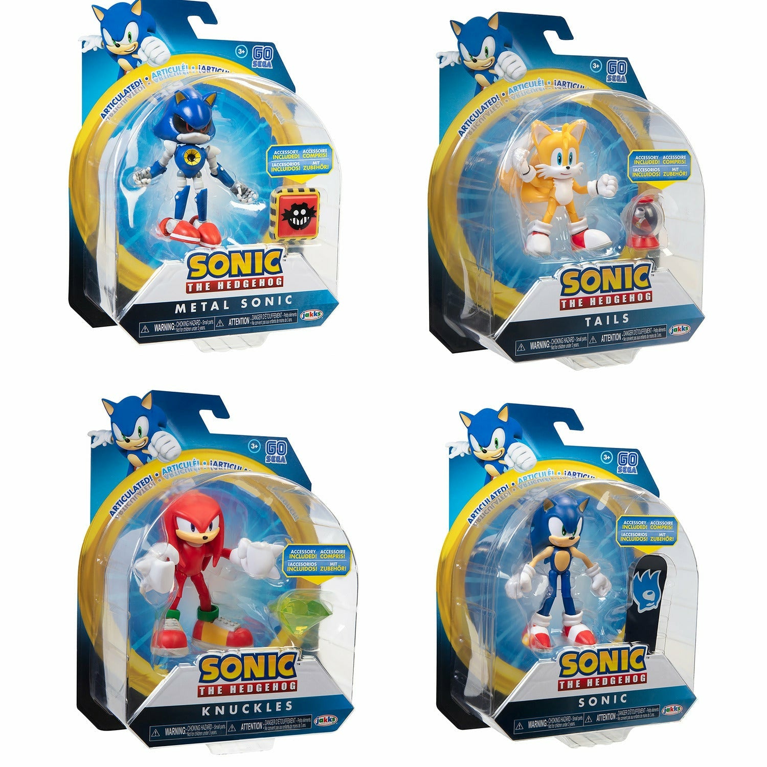 JAKKS - Sonic personaggio h10 cm
