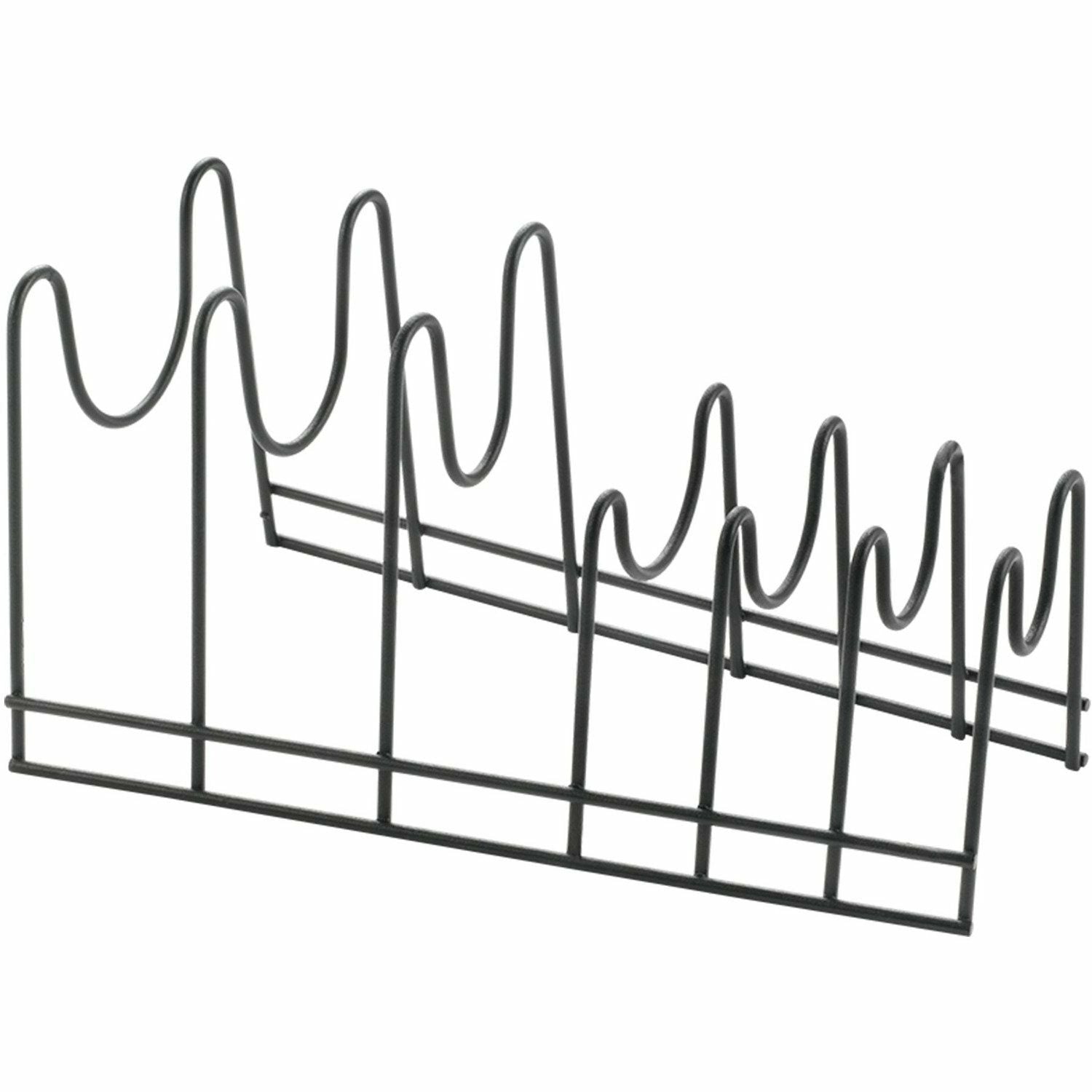METALTEX - Porta coperchi e taglieri 6 posti Linea Lava