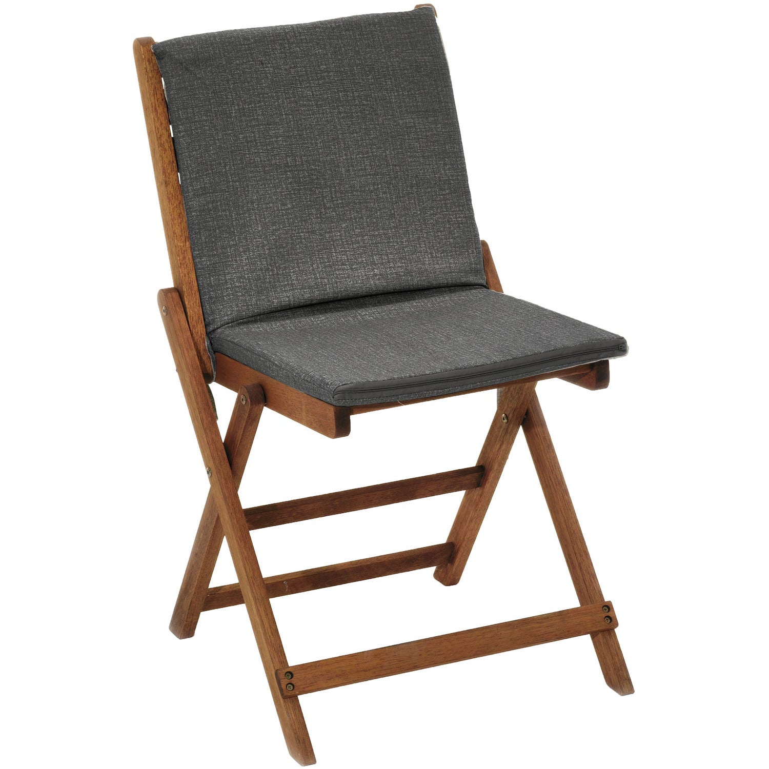 ETNA TESSILE - Cuscino Monoblocco Tinta Unita Grigio Scuro 78x38 cm