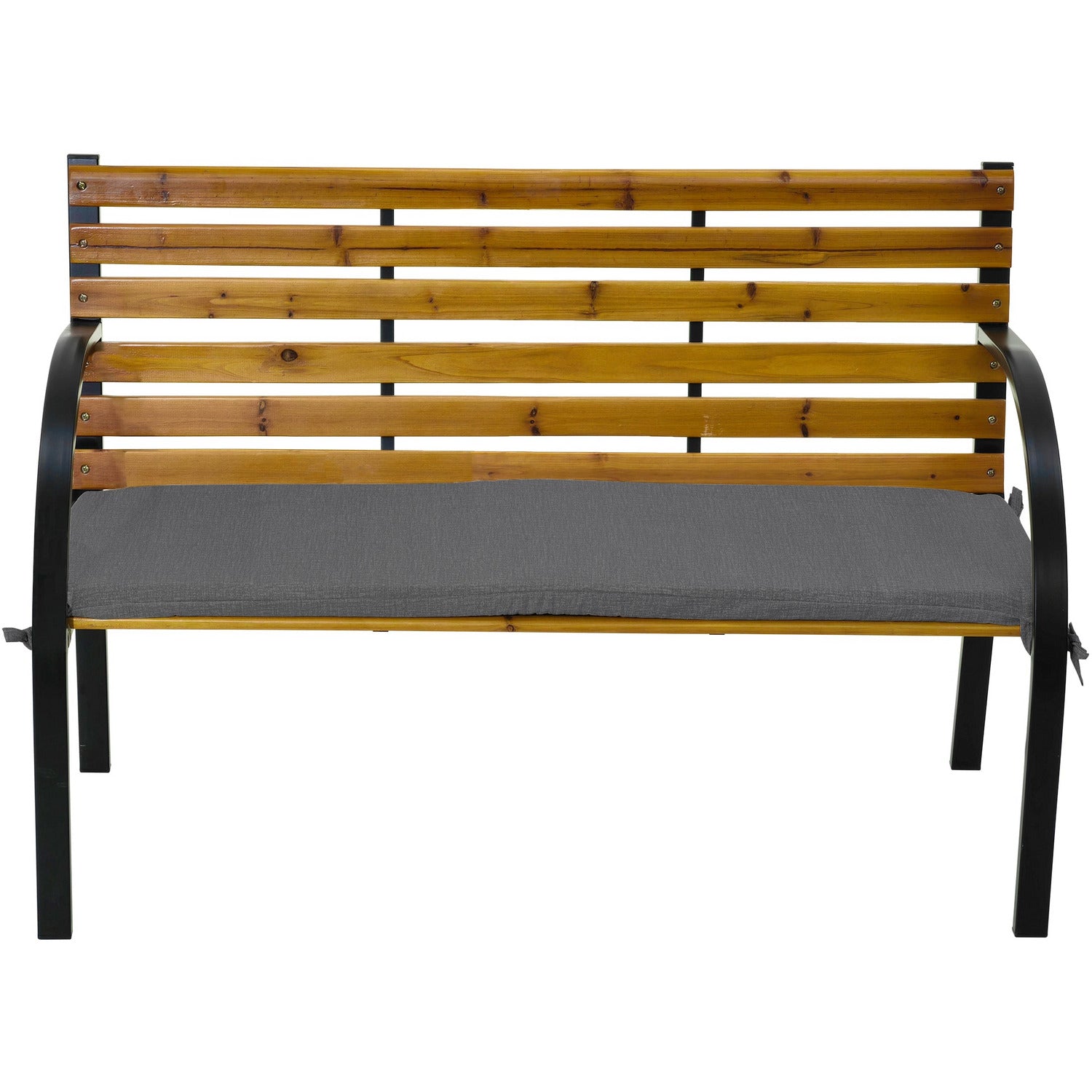 ETNA TESSILE - Cuscino per panca monoblocco tinta unita grigio - 120x40 cm